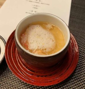 東京マリオットホテル和食レストランの蒸し物